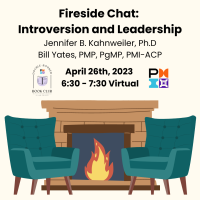Fireside Chat: Introversion and Leadership with Jennifer B. Kahnweiler, Ph.D, and Bill Yates, PMP, PgMP, PMI-ACP